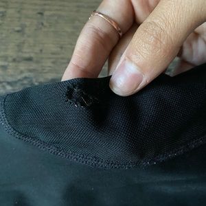 Nike pro leggings. Slight rip in bottom of fabric.